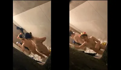 Quay lén hai học sinh nữ nhà sát bên tắm chung