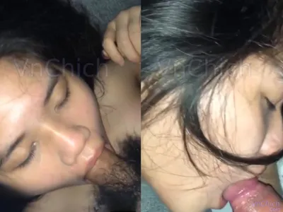 Em học sinh 2k5 ngại ngùng liếm cò trước máy quay