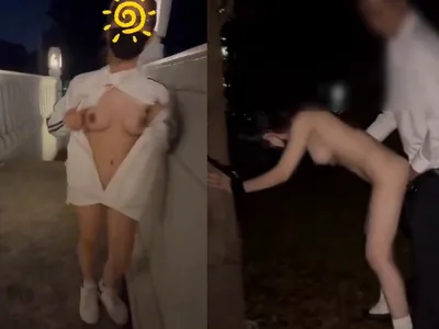 Doggy cô em thích chơi outside khiến em dâm dục cái bướm thắt lại